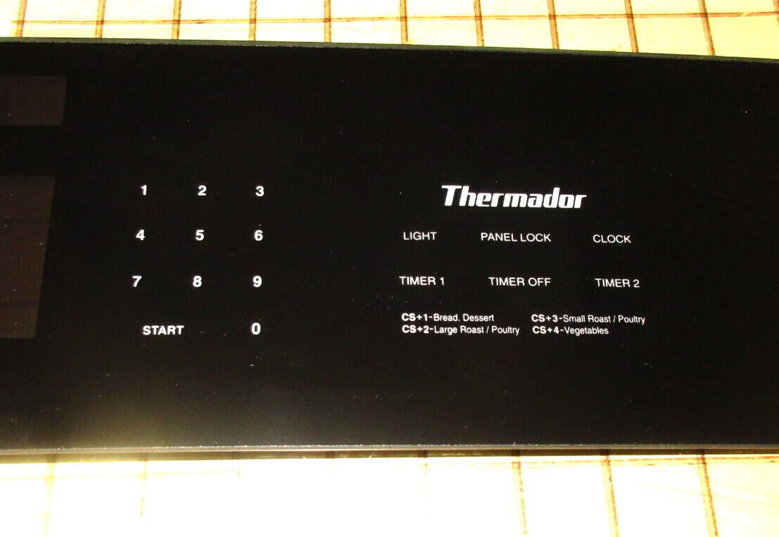 Thermador Double Oven Control Panel 00142859, 142859, 1610435 eBay