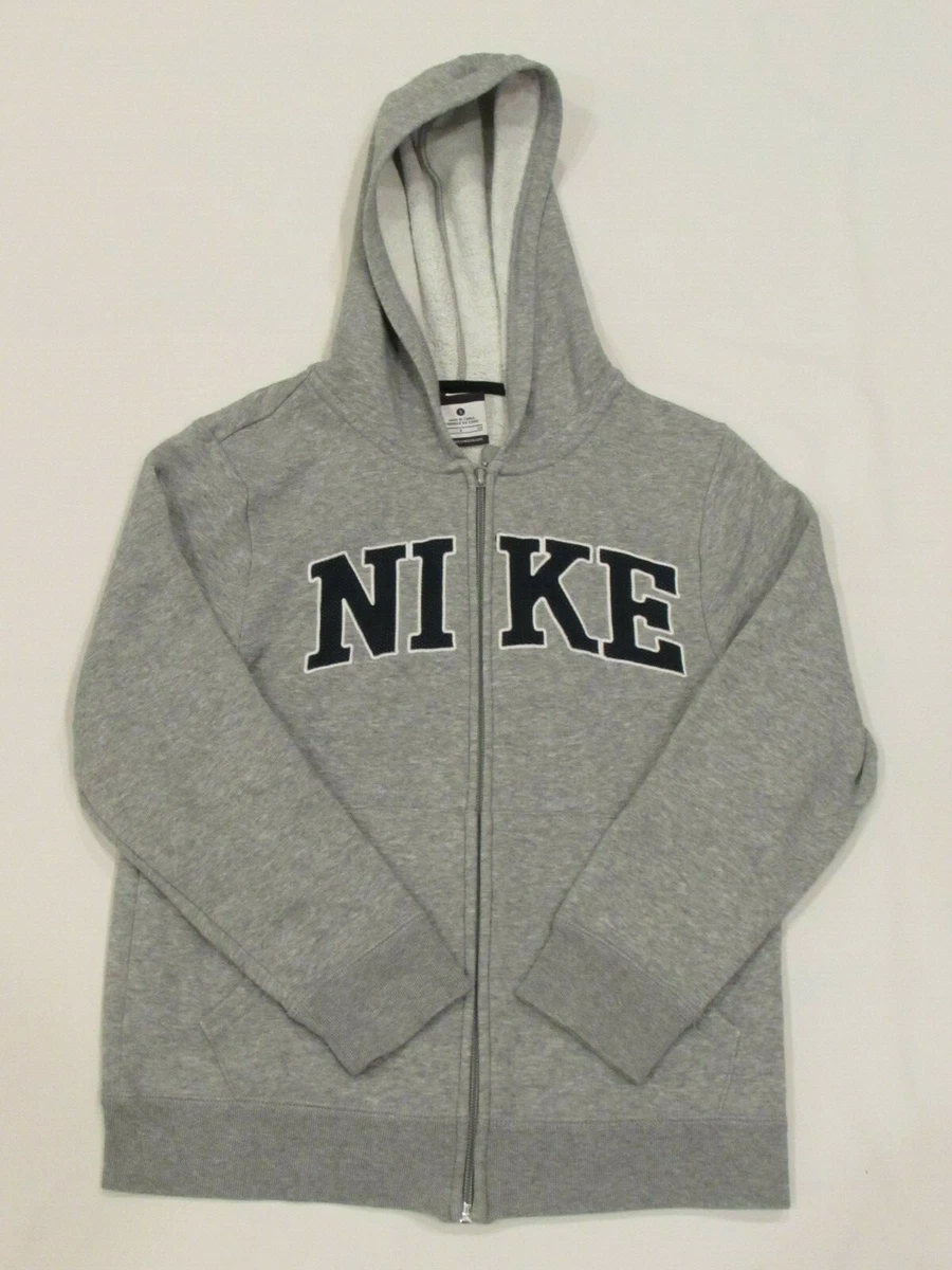 Boys nike zip hoodie top