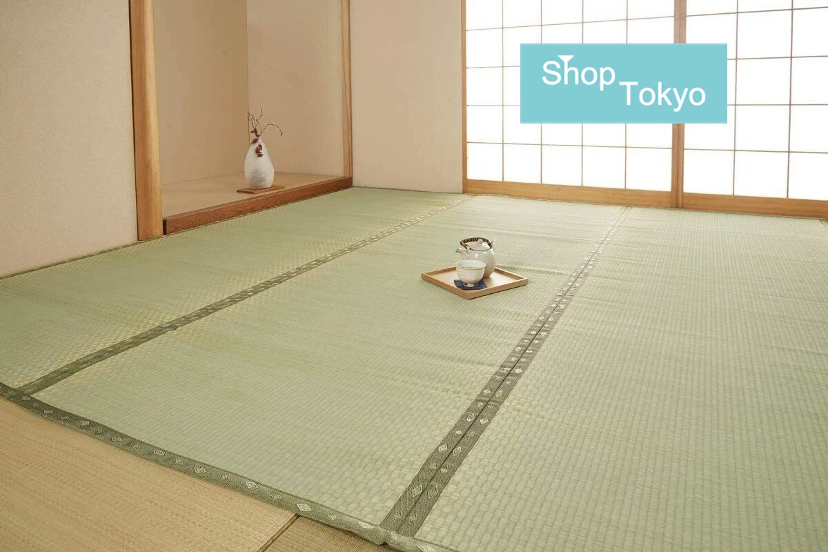 Tatami Mat Japanese Rush Grass Japan Ikehiko Carpet Floor Shiranui Igusa  Rug