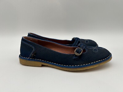 Kickers Damen Ballerina Dunkelblau EUR 38
