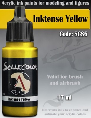 Inktensity Yellow 17ml Scale 75 Acrylfarbe Scalecolor Tabletop Miniaturen NEU