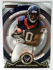 DeANDRE HOPKINS, 2013 TOPPS STRATA ROOKIE CARD #94. rookie card picture