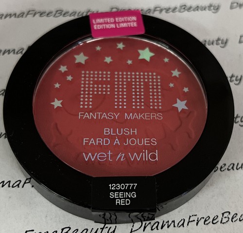 Wet n' Wild Fantasy Makers Limited Edition Halloween Matte Blush * SEEING RED * - Picture 9 of 10