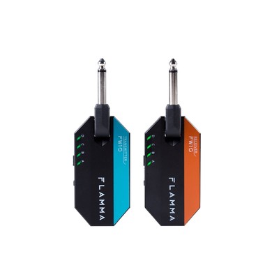 Fw10 Digital Wireless Guitar System 2.4ghz Rechargeable Transmitter Receiver Sup