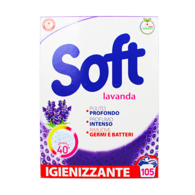 Soft Washing Powder Waschmaschine Waschmittel Desinfizierend - Lavendel Duft Tr