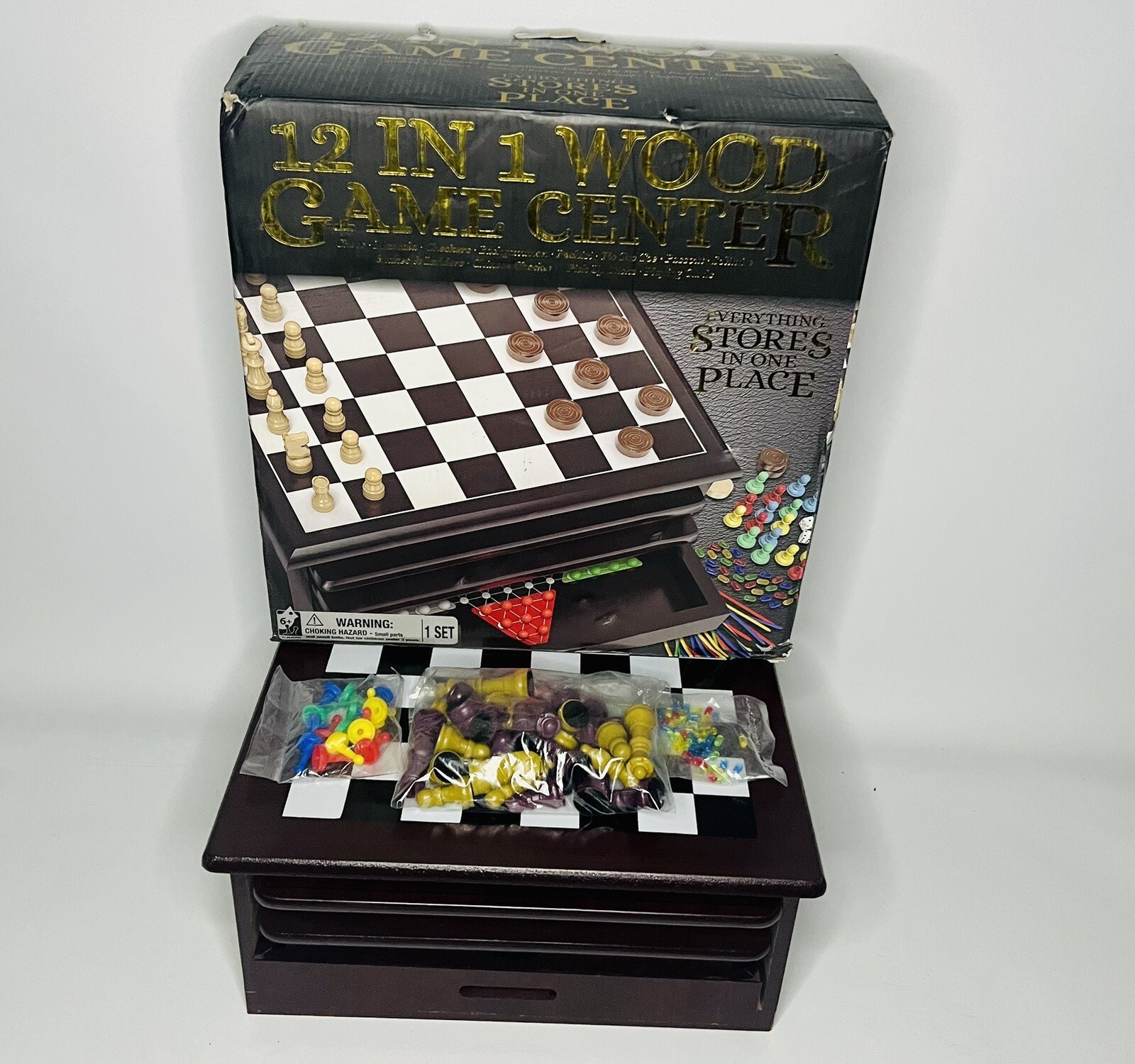 Game Gallery 12 in 1 Game House Board Game | eBay