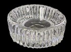 VINTAGE KOSTA BODA SWEDEN ART GLASS TEXTURED WALL RURIK VOTIVE / ASHTRAY 4.5"