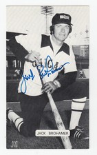 JACK BROHAMER MLB Chicago White Sox Autographed Postcard PSA/DNA Certified B4263