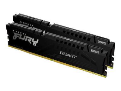 Kingston FURY Beast DDR5 Kit 32 GB: 2 x 16 GB, DIMM 288-PIN, 6000 MHz, PC5-48000