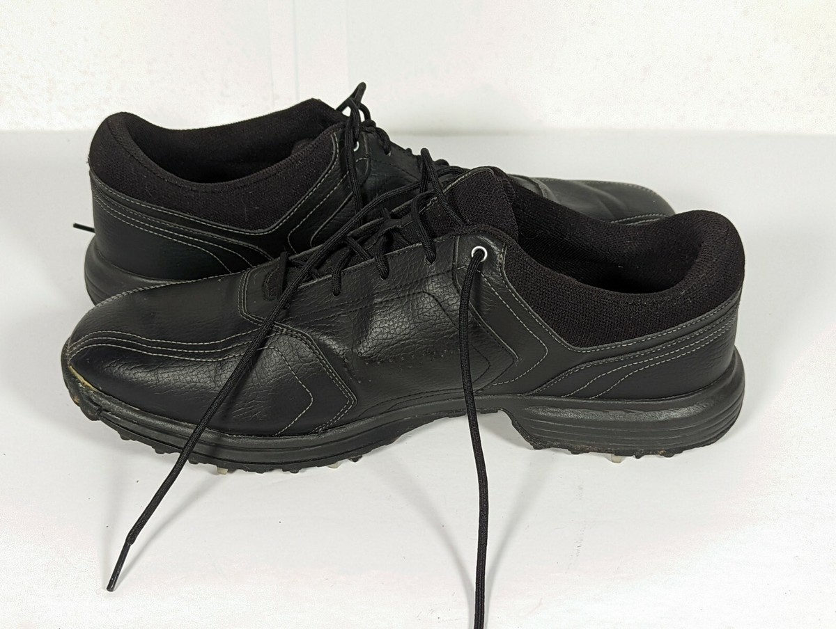 Nike Golf - Heritage ゴルフシューズ Nike Men's Heritage Golf Shoes 336040 001 Black Leather Soft