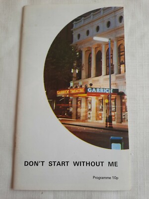 1971 DON'T START WITHOUT ME Paul Daneman, Jan Waters - Garrick Theaterprogramm