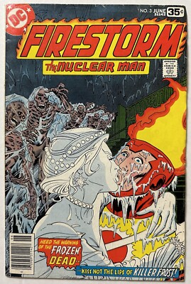 FIRESTORM 3  First 1st Appearance  KILLER FROST   Bronze Age DC / 1978