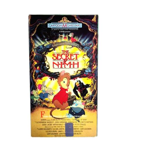 The Secret of NIMH VHS MGM Dolby Cartoon 1982 1990 - Picture 1 of 24