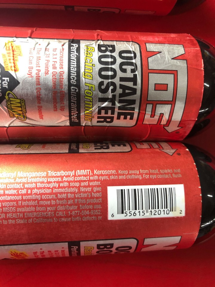 NEW 6-PACK NOS OCTANE BOOSTER 12010 RACING FORMULA 12oz RESTORES ...