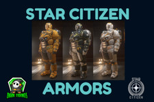 Star Citizen Armor PEMBROKE RSI TUTA CASCO E ZAINO 3 colori