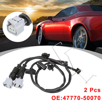 2pcs Front Brake Pad Electronic Wear Sensor 47770-50070 for Lexus LS460 2007-16