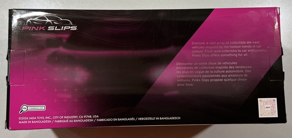 Jada 2024 Pink Slip 1/18 – Dodge Challenger SRT Hellcat Redeye Nero, Modello In Pressofuso