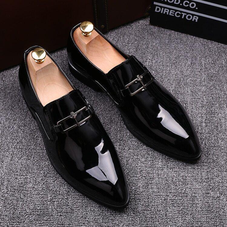 SAOLA Mocassini uomo moda matrimonio abito formale pelle business guida scarpe Oxford
