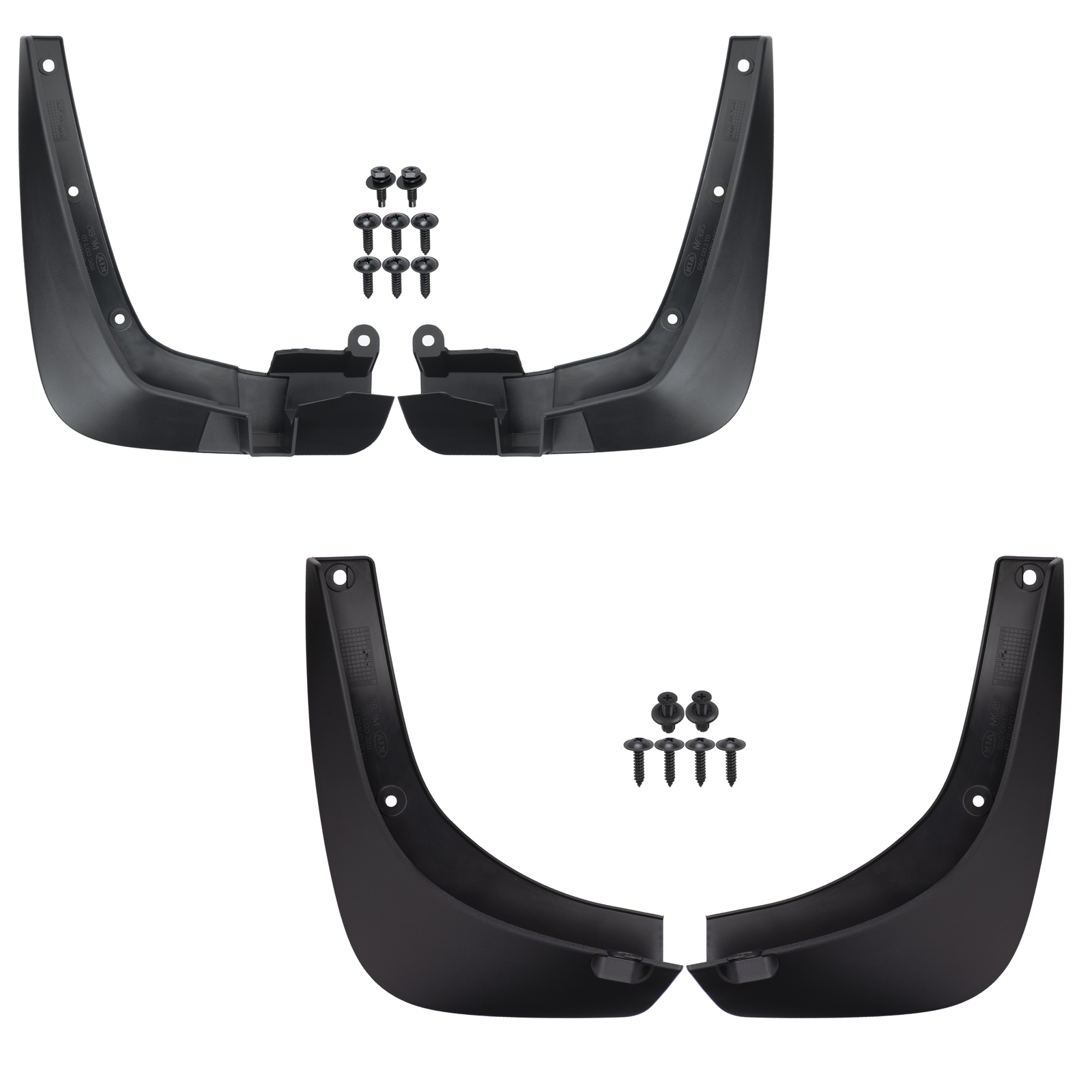 Juego de guardabarros delanteros y traseros para Kia Soul 2012-2013