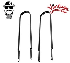 2 Vintage Lowrider 26" Replacement Bicycle Black Cruiser/Lowrider Fender Brace.
