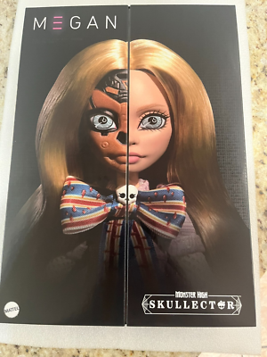 2025 Monster High M3GAN Megan Skullector Movie Doll = NEW IN BOX
