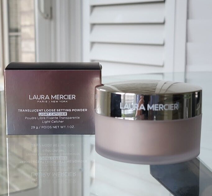 LAURA MERCIER Transluc. Set. Powder "Light Catcher" FAIR-LIGHT skin (29g) USA