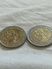 collection de  2 euros rares commémorative Charle de GAULLE 2 exemplaires