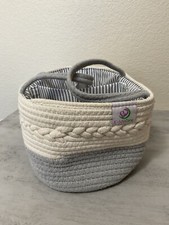 kiddy Care Baby Diaper Caddy Organizer Nursery Storage Bin and Car Travel