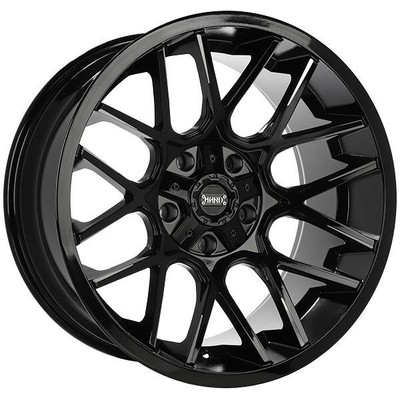 20 Inch Black Alloy Wheel Rim for 1999-2024 GMC Sierra, RHE70 20x10 6x135 6Lug