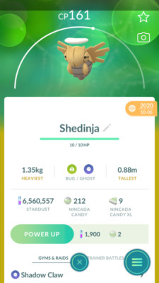 Pokemon Trade GO - Shedinja