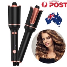 Auto Rose Curling Iron Electric Rotating Large Wavy Roll Iron Anion Hair Tool AU
