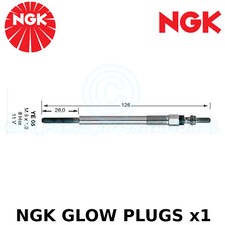 Ngk Glühkerze - Für Peugeot 3008 0U_ MPV 1.6 HDI (2009-16