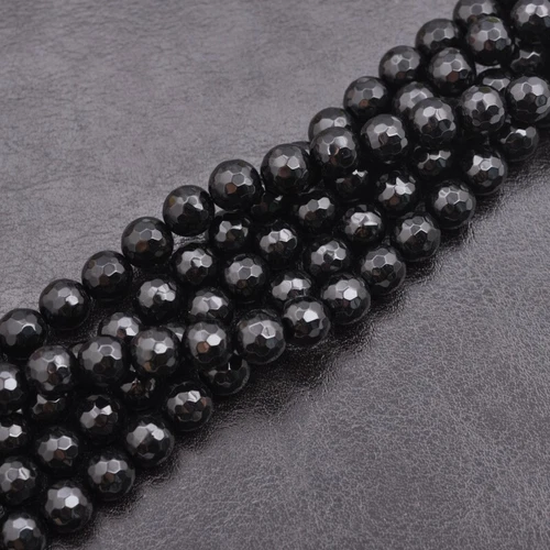 Wholesale Natural Gemstone FACETED Round Spacer Loose Beads 4MM 6MM 8MM 10MM - Picture 52 of 135