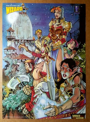 Medieval Gen13 Fairchild Grunge Freefall WildStorm Comic Poster by