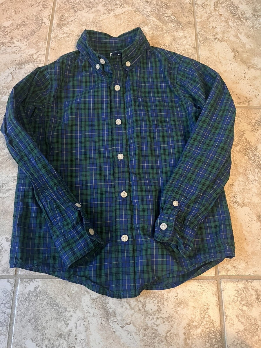 janie and jack dress shirt Boy Cloudy Blue Plaid The Plaid Shirt by Janie and Jack