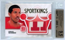 2010 SPORTKINGS NATIONAL CONVENTION GOLD 1/1 #SK68 RENALDO NEHEMIAH - BGS 9.5