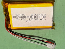 LI-POLI BATTERY 1500 mAH 3.7v FOR RAND MCNALLY TND-730 GPS RECEIVER