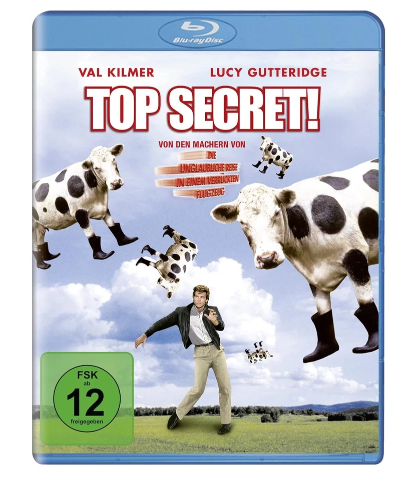 Top Secret! (1983)[Blu-ray /Neu/OVP] Val Kilmer, Peter Cushing, Jim Abrahams - Bild 2 von 4