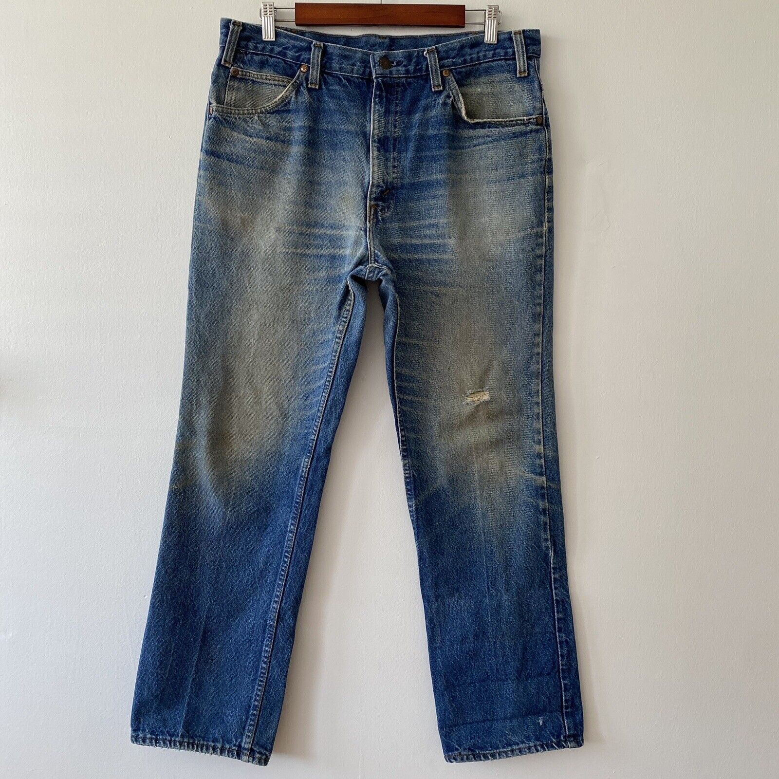 Vintage Plain Pockets Jeans JC Penney Men 36x32 1… - image 1