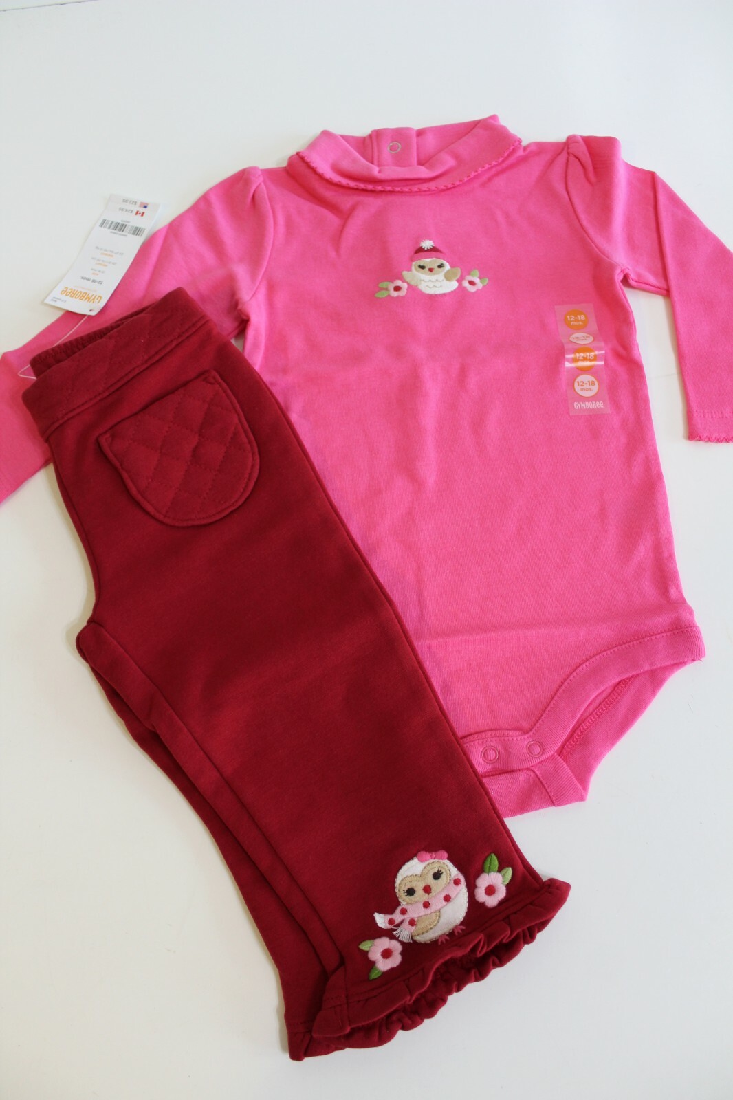 Gymboree Baby Girl Top Pants Jeans Sweater Socks Size 1218 Months Cozy