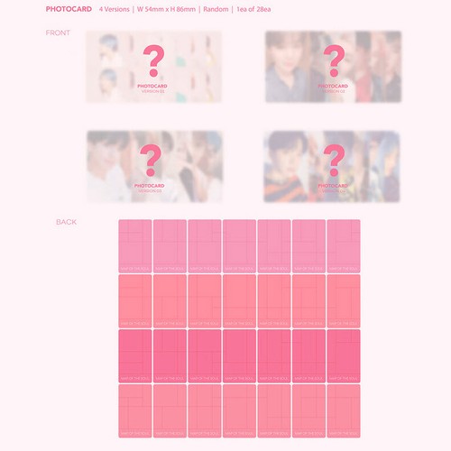 BTS Bangtan Boys RM Official Photocard MAP OF THE SOUL : PERSONA Photo Card Only - Picture 3 of 14