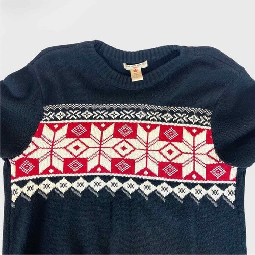 DOCKERS Snowflake Christmas Sweater - Picture 5 of 8