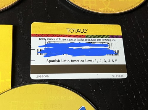 Rosetta Stone Spanish Latin America TOTALe Levels 1-5 w/ Activation No Headphone - Picture 15 of 21