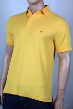Tommy Hilfiger Yellow Polo Shirt NWT Small S