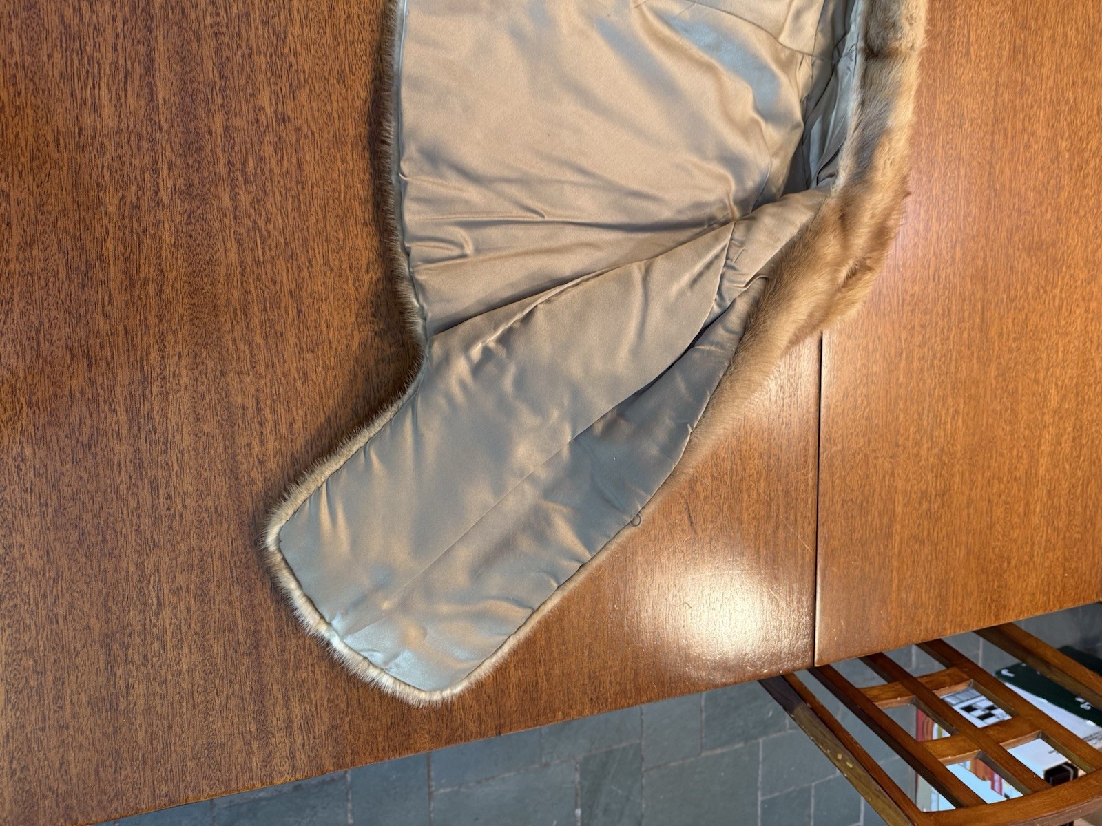 WOW!! 1940’s Vintage Mink Stole Custom Made Small… - image 14