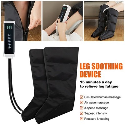 Professional Leg Massager Air Compression Foot Full Leg Therapy Recovery Boots