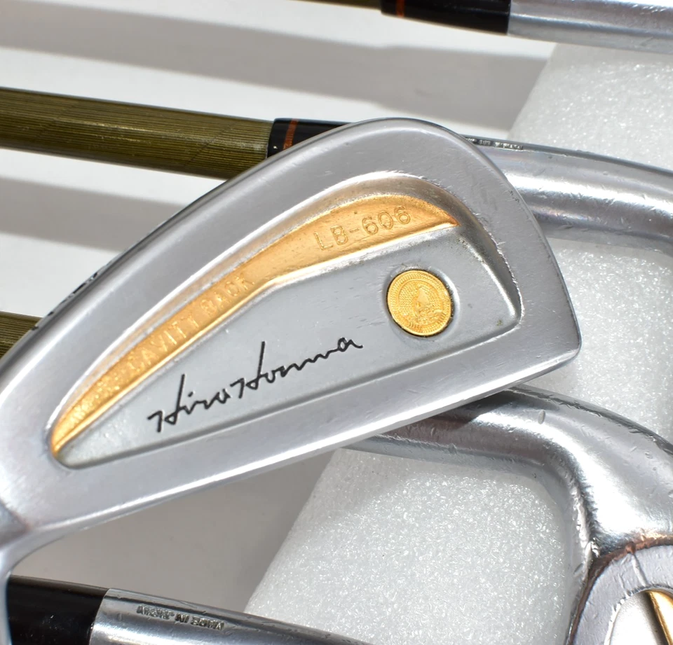 RARE LH 4Star Honma LB-606 Cavity 10p 3-4-5-6-7-8-9-10-11-S R-1 Golf Iron Set 4S - Image 2 of 4