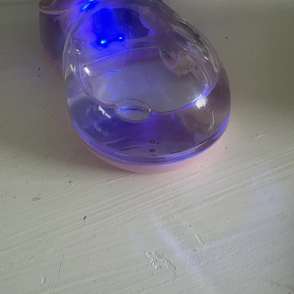 Hello Kitty Liquid Filled Computer Mouse Aqua Bathtub Vintage Optical USB Works - Image 4 of 4