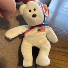 Ty Teenie Beanies Bear Plush 1999, Ages 3-7, Age Level 3-4 4-7