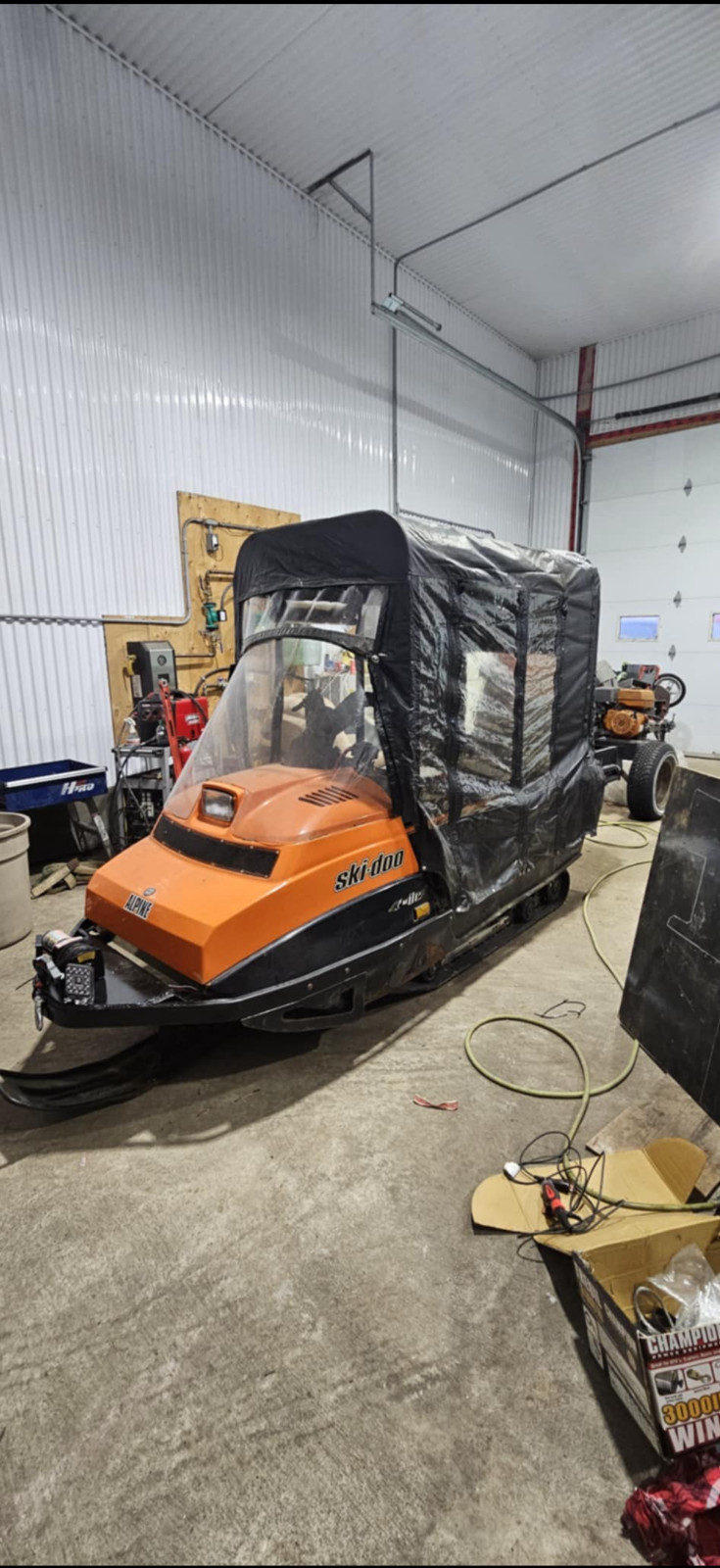 Alpine IV snowmobile
